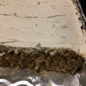 BANANA CAKE WITH BROWN BUTTER FROSTING 2