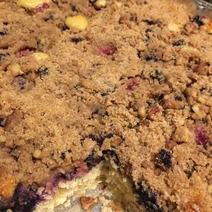 SUMMERTIME STREUSEL COFFEE CAKE 1