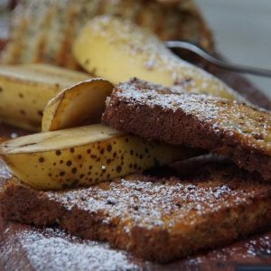 banana bread, fully, healthy